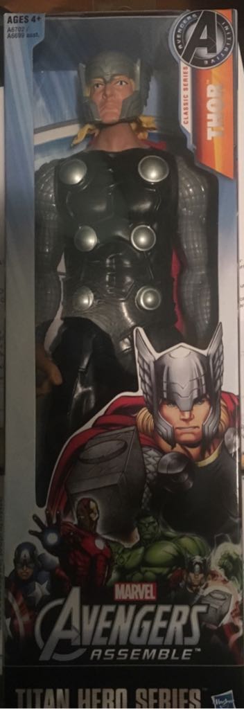 Thor - Hasbro (Titan Hero Series) action figure collectible [Barcode 653569914419] - Main Image 1