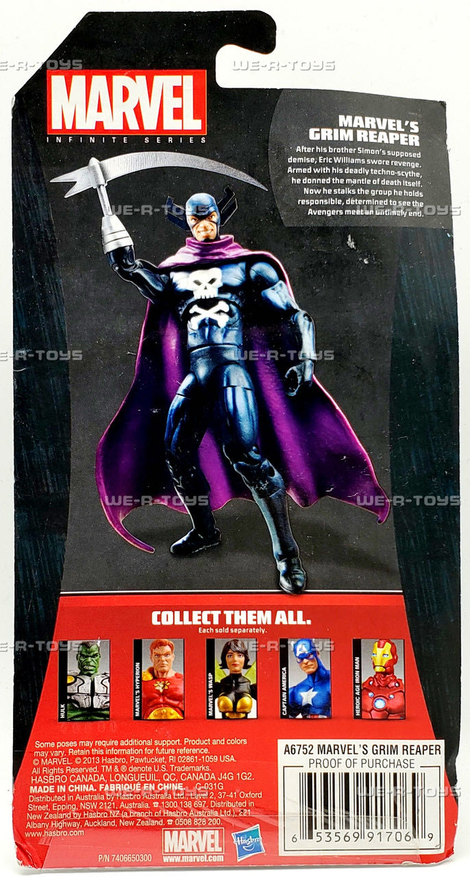 Grim Reaper - Hasbro (Marvel Infinite Series) action figure collectible [Barcode 653569917069] - Main Image 4