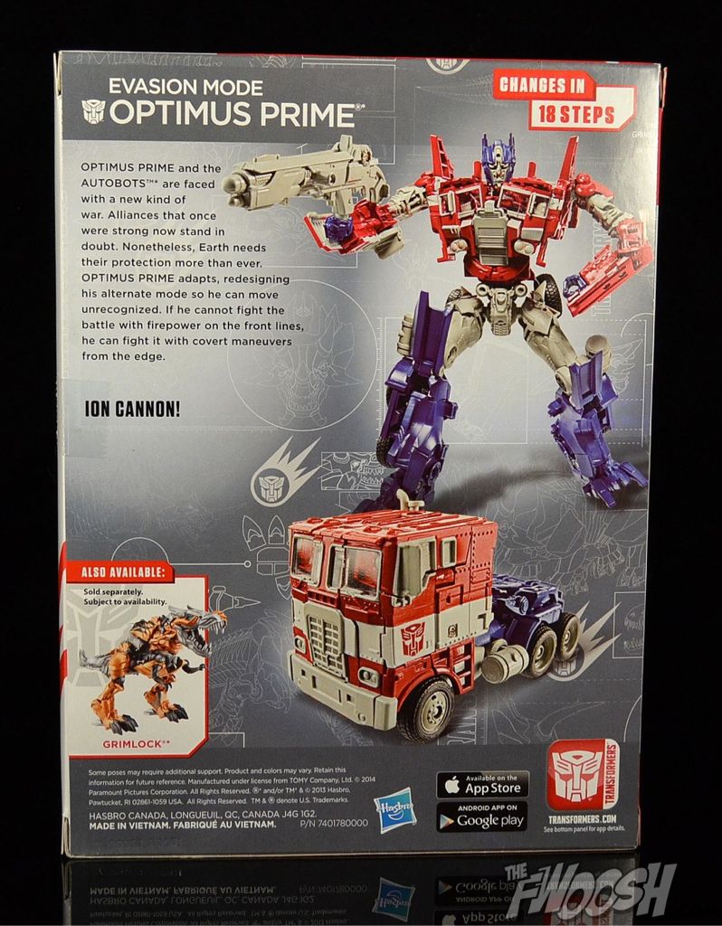 Evasion Mode Optimus Prime - Hasbro (Age of Extintion) action figure collectible [Barcode 653569917083] - Main Image 2