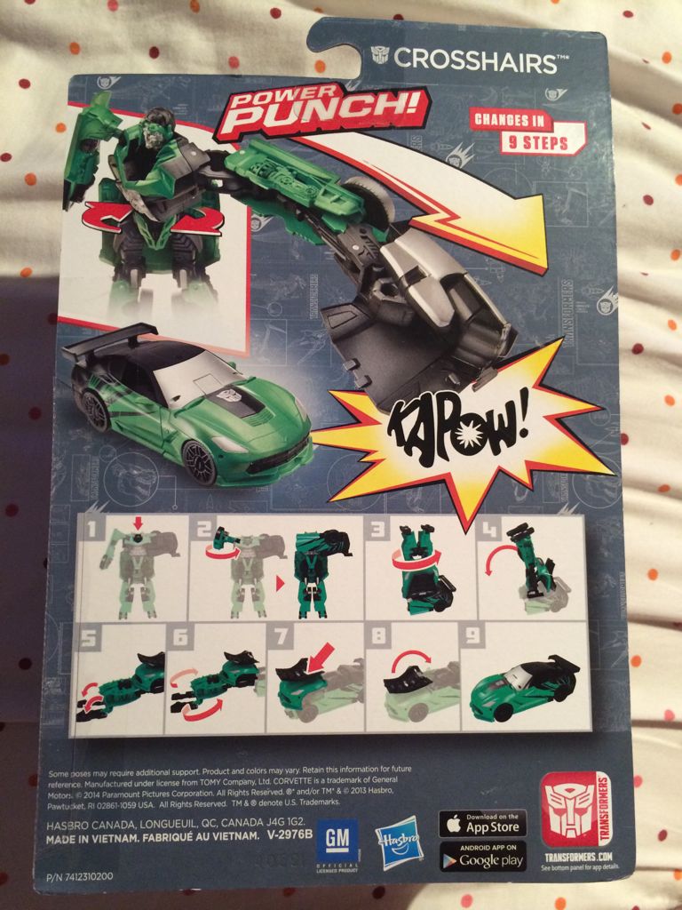 Transformers Age Of Extinction: Crosshairs - Hasbro (Deluxe Class) action figure collectible [Barcode 653569917137] - Main Image 2