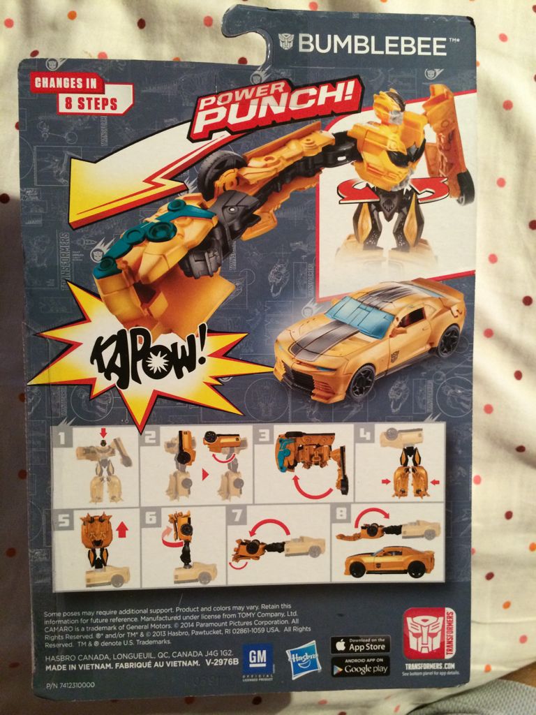 Bumblebee - Hasbro (Transformers: Age Of Extinction) action figure collectible [Barcode 653569917151] - Main Image 2