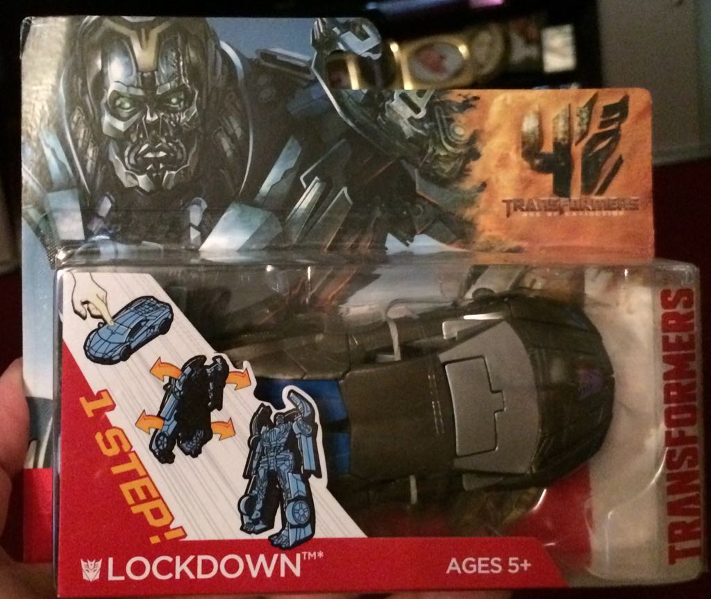 AOE One Step Changer Lockdown - Hasbro (Transformers: Age Of Extinction) action figure collectible [Barcode 653569917960] - Main Image 1