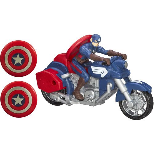 Captain America Shield Blast Motorcycle - Hasbro (Marvel Captain America Winter Soldier) action figure collectible [Barcode 653569921745] - Main Image 2