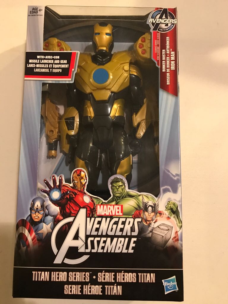 MARVEL THE AVENGERS Movie Series Iron Man Figure 6-inch