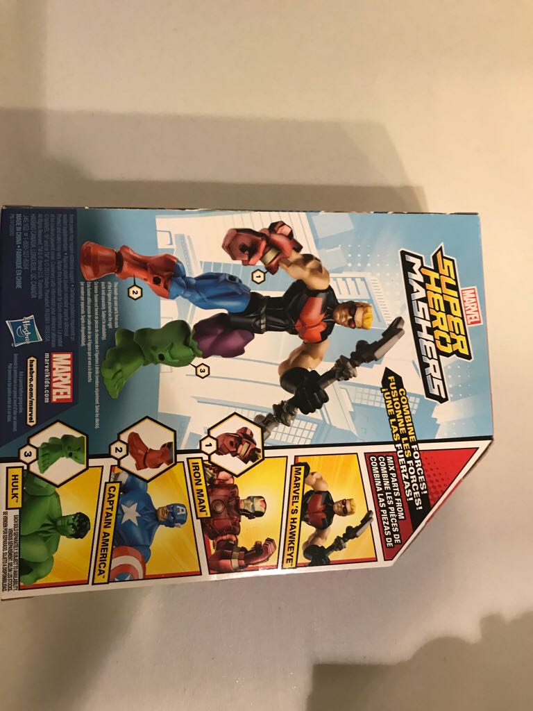 Marvel Super Hero Mashers - Hawkeye  action figure collectible [Barcode 653569922926] - Main Image 2