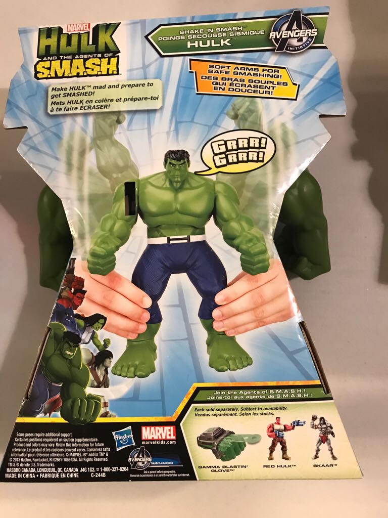 Hulk Agents Of Smash - Shake And Smash Hulk  action figure collectible [Barcode 653569923541] - Main Image 2