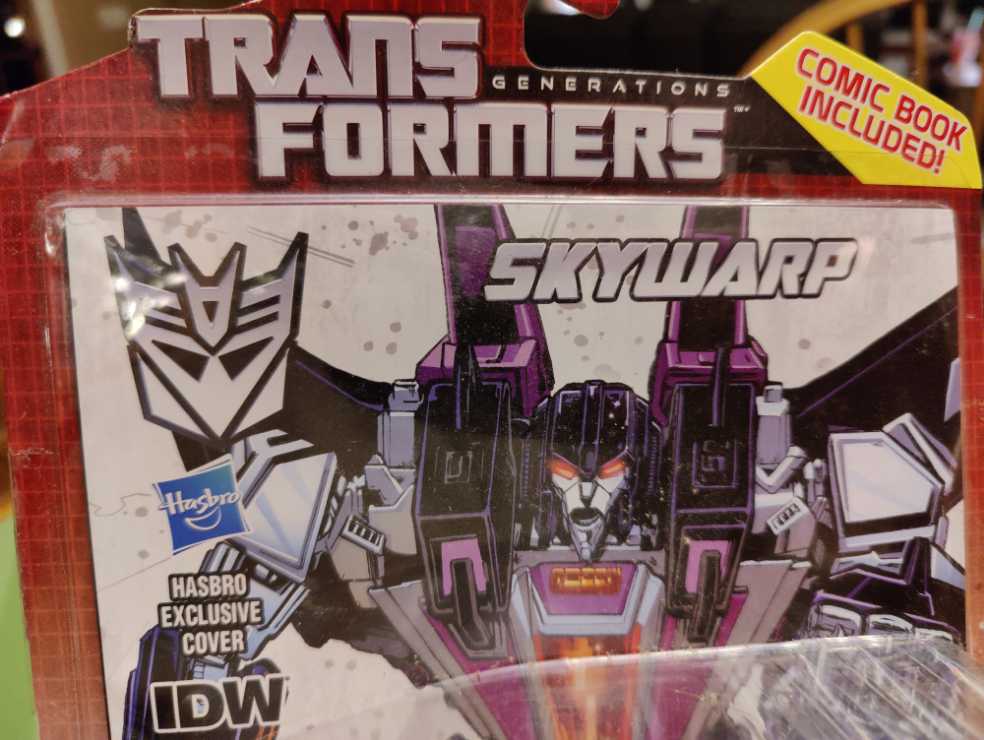 Transformers Thrilling 30 Skywarp - Hasbro (Transfomers Fall Of Cybertron) action figure collectible [Barcode 653569923800] - Main Image 4