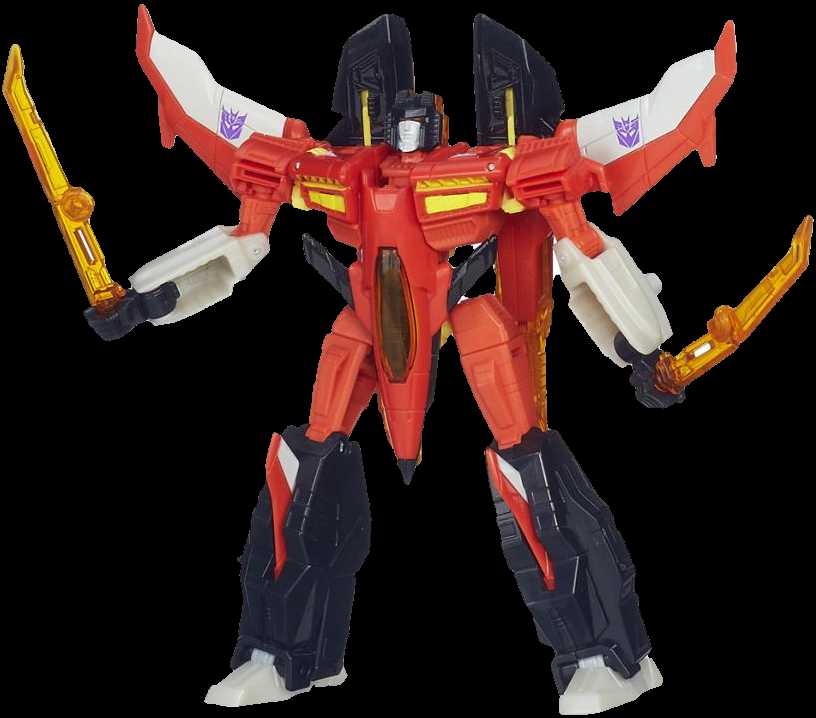 Transformers Thrilling 30 Starscream - Hasbro (Transformers Generations) action figure collectible [Barcode 653569923817] - Main Image 3