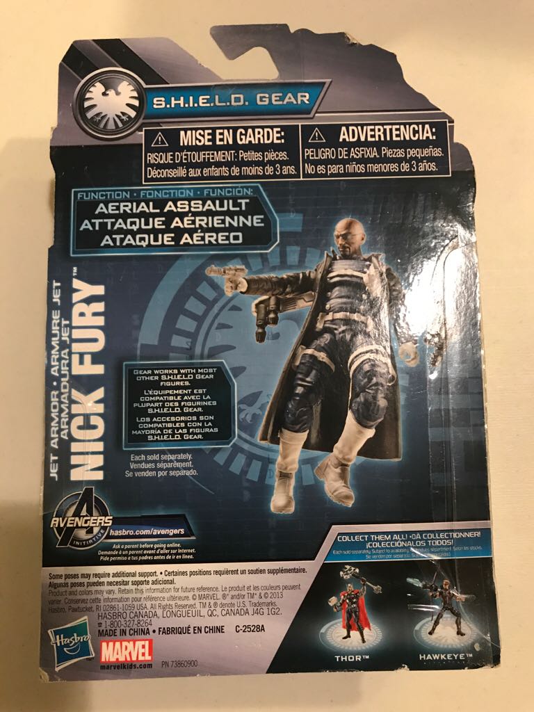 Acengers Assemble - 3.75 - Nick Fury  action figure collectible [Barcode 653569926801] - Main Image 2