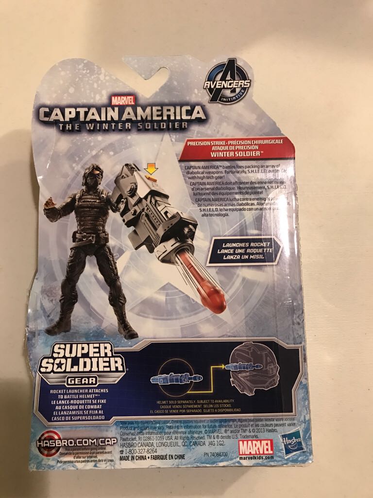 Captain America The Winter Soldier 3.75 - Precision Strike Winter Soldier  action figure collectible [Barcode 653569933137] - Main Image 2