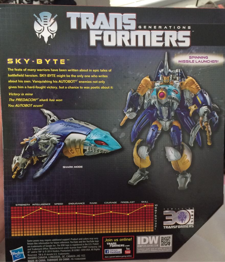 Transformers Generations: Skybyte - VOYAGER (Voyager Class) action figure collectible [Barcode 653569937111] - Main Image 2