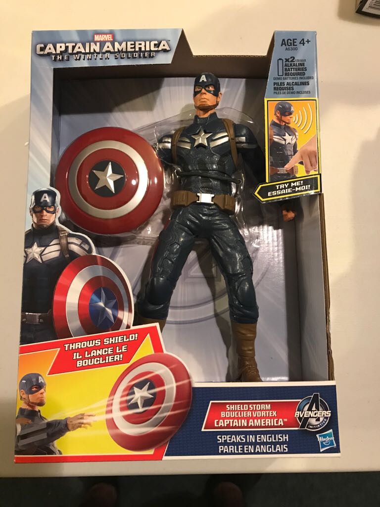Captain America The Winter Soldier - Shield Storm Captain America  action figure collectible [Barcode 653569937838] - Main Image 1