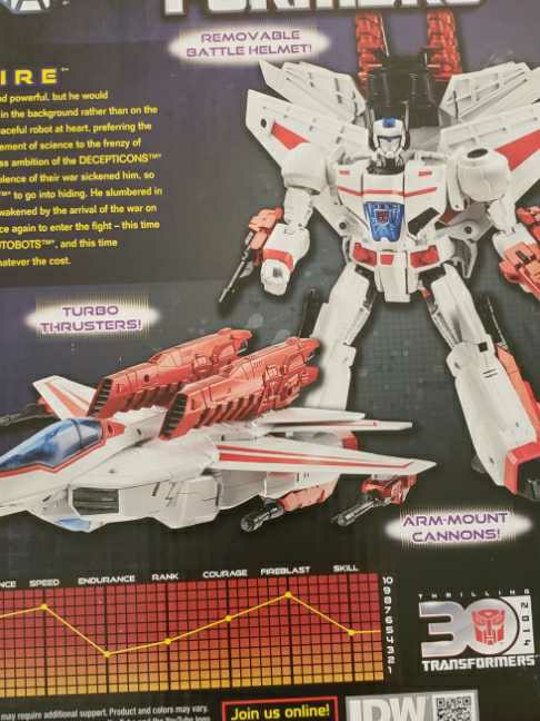 Transformers Generations Jet fire - Hasbro (Transformers Generations 30TH) action figure collectible [Barcode 653569941989] - Main Image 3