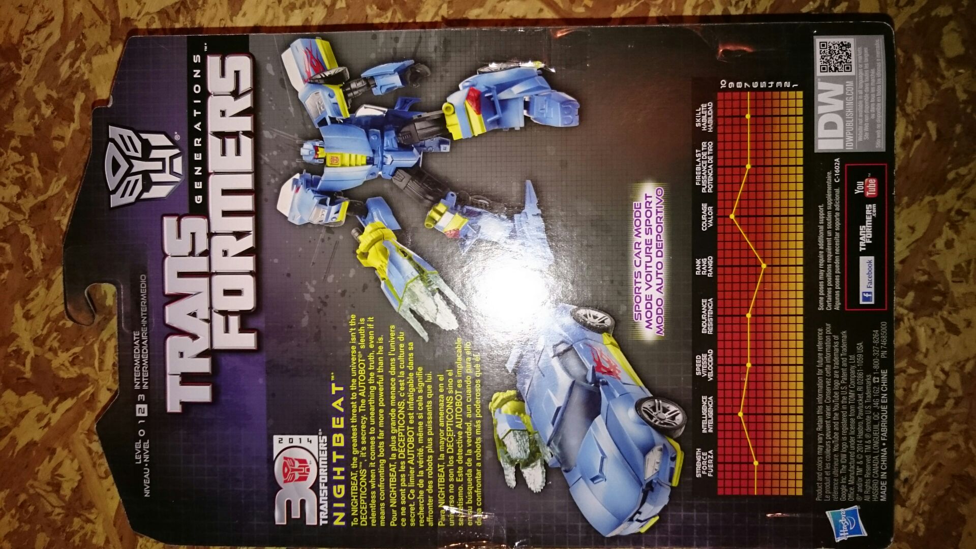 Nightbeat 02 series #020  (Transformers Generations) action figure collectible [Barcode 653569942573] - Main Image 2