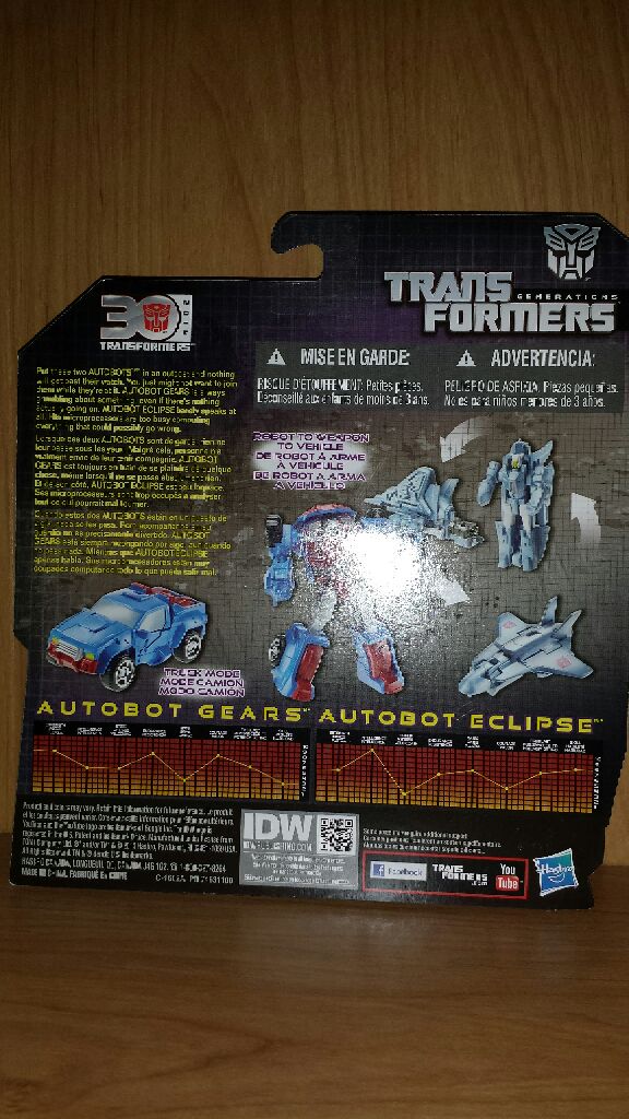 Gears - Hasbro (Transformers Generations) action figure collectible [Barcode 653569942696] - Main Image 2