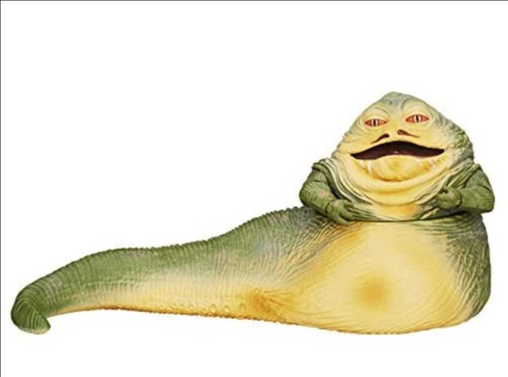 Jabba The Hutt - Hasbro (Star Wars Black 6”) (Star Wars The Black Series 6) action figure collectible [Barcode 653569944249] - Main Image 3