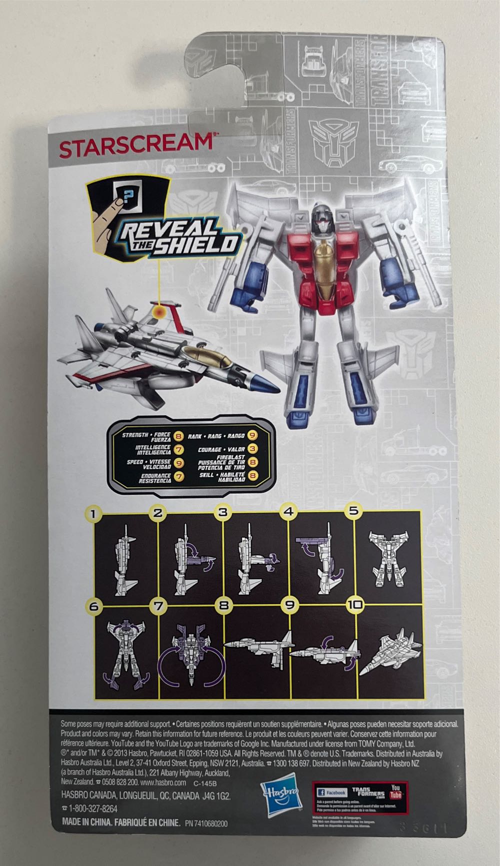 Starscream  - Hasbro (Transformers: Market Six) action figure collectible [Barcode 653569944997] - Main Image 2