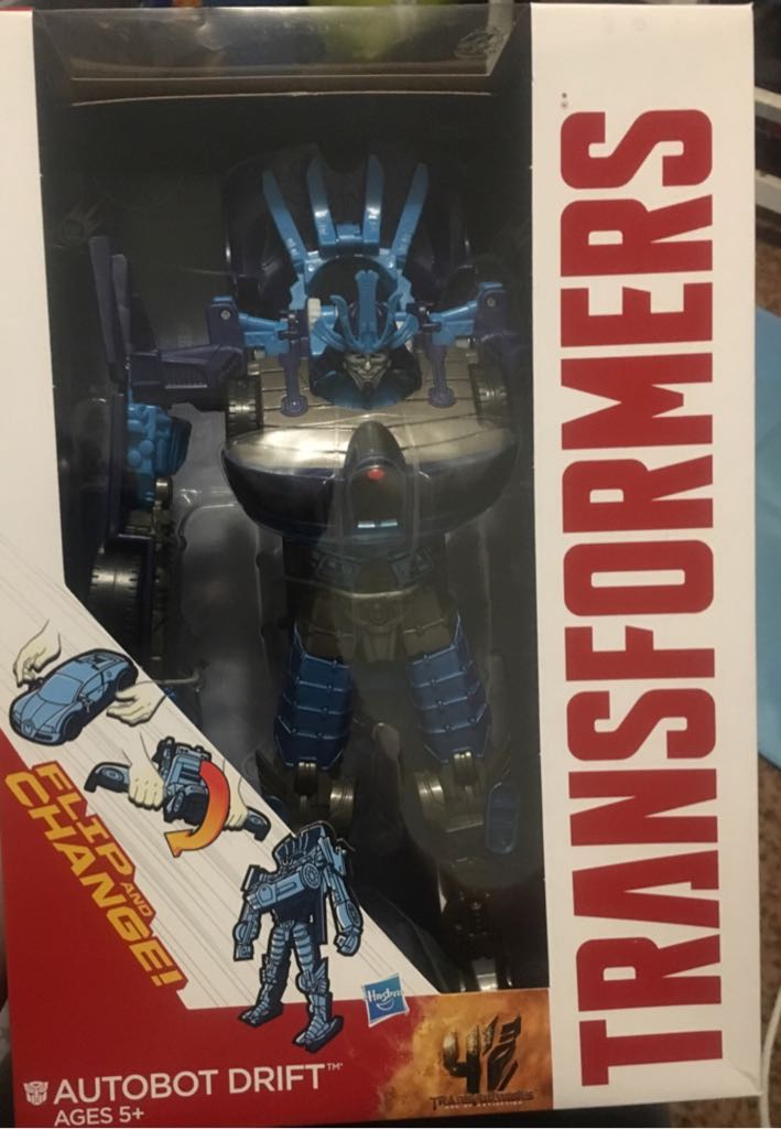 Transformers Age of Extincion: Autobot Drift - Hasbro (Transformers 4: Age of Extinction) action figure collectible [Barcode 653569945581] - Main Image 1