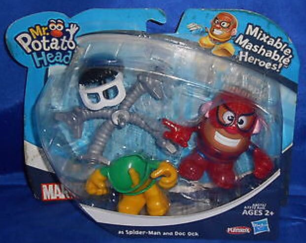 Mr. Potato Head as Spider-Man & Doc Ock - Hasbro (Mr. Potato Head) action figure collectible [Barcode 653569948360] - Main Image 2