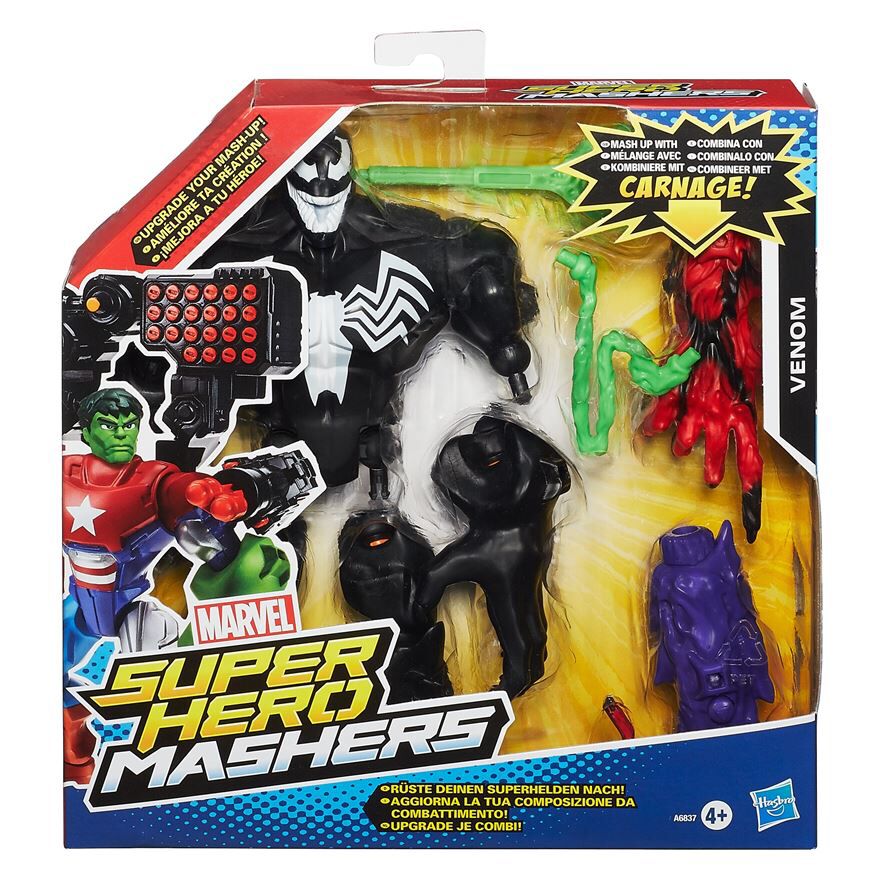Venom - Hasbro (Marvel Super Hero Mashers) action figure collectible [Barcode 653569952305] - Main Image 2