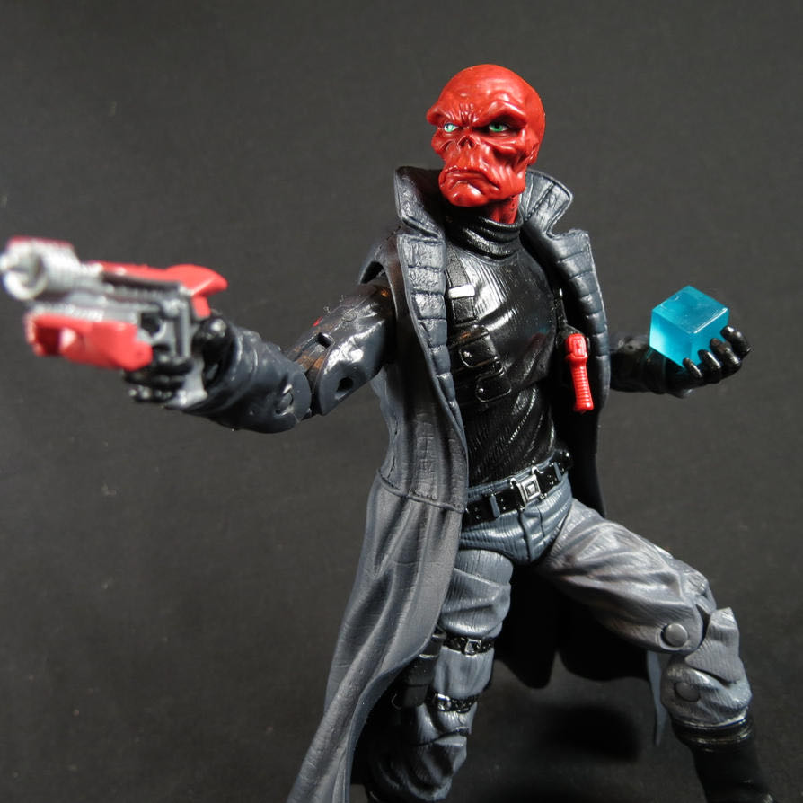 Red Skull - Hasbro (Marvel Legends Mandroid BAF Series) action figure collectible [Barcode 653569955085] - Main Image 3