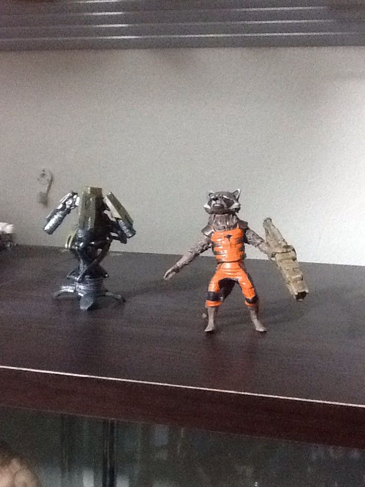 Rocket Raccoon (Guardians Of The Galaxy MCU) - Hasbro (Marvel Legends) action figure collectible [Barcode 653569956495] - Main Image 2