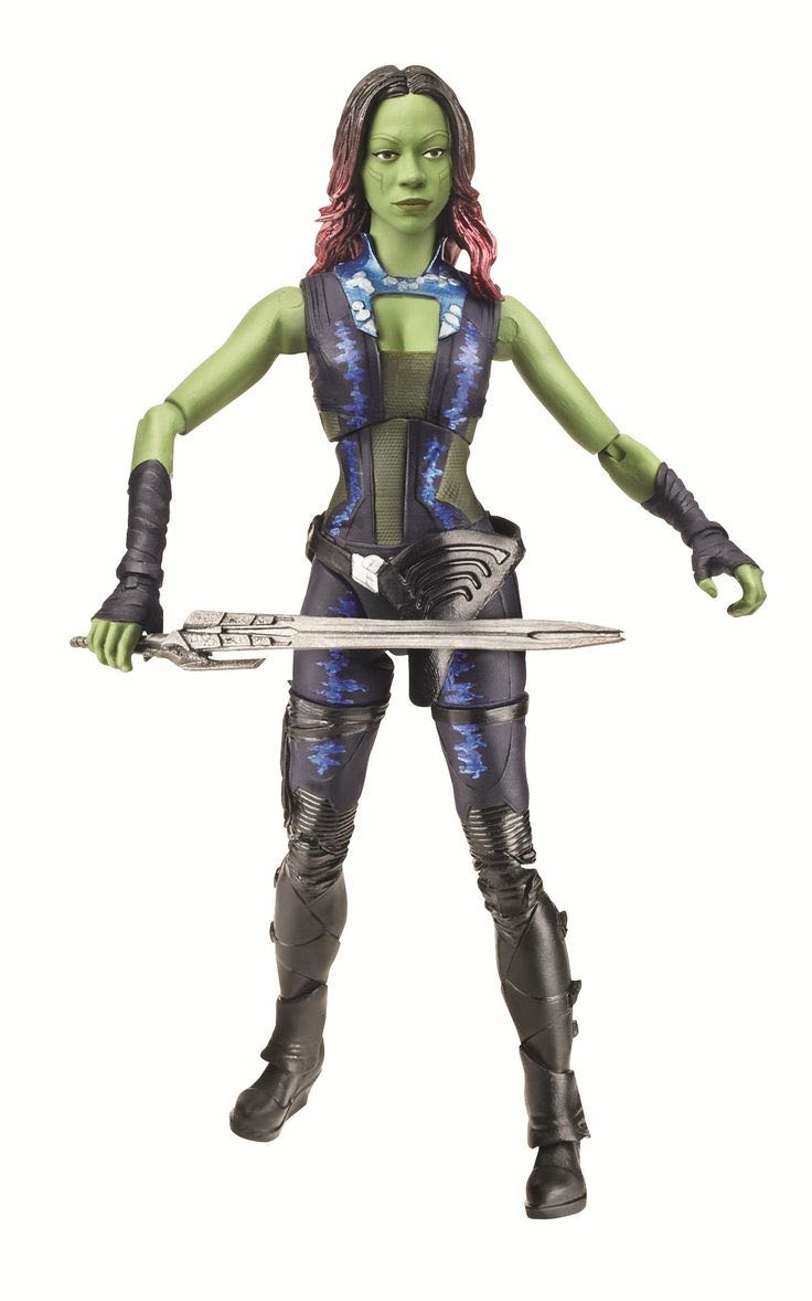 Gamora (Guardians Of The Galaxy MCU) - Hasbro (Marvel Legends) action figure collectible [Barcode 653569956501] - Main Image 4