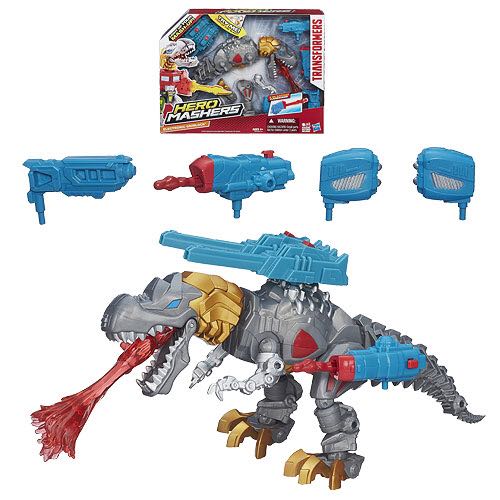 Transformers Hero Masher: Electronic Grimlock - Hasbro (Hero Mashers) action figure collectible [Barcode 653569960898] - Main Image 2