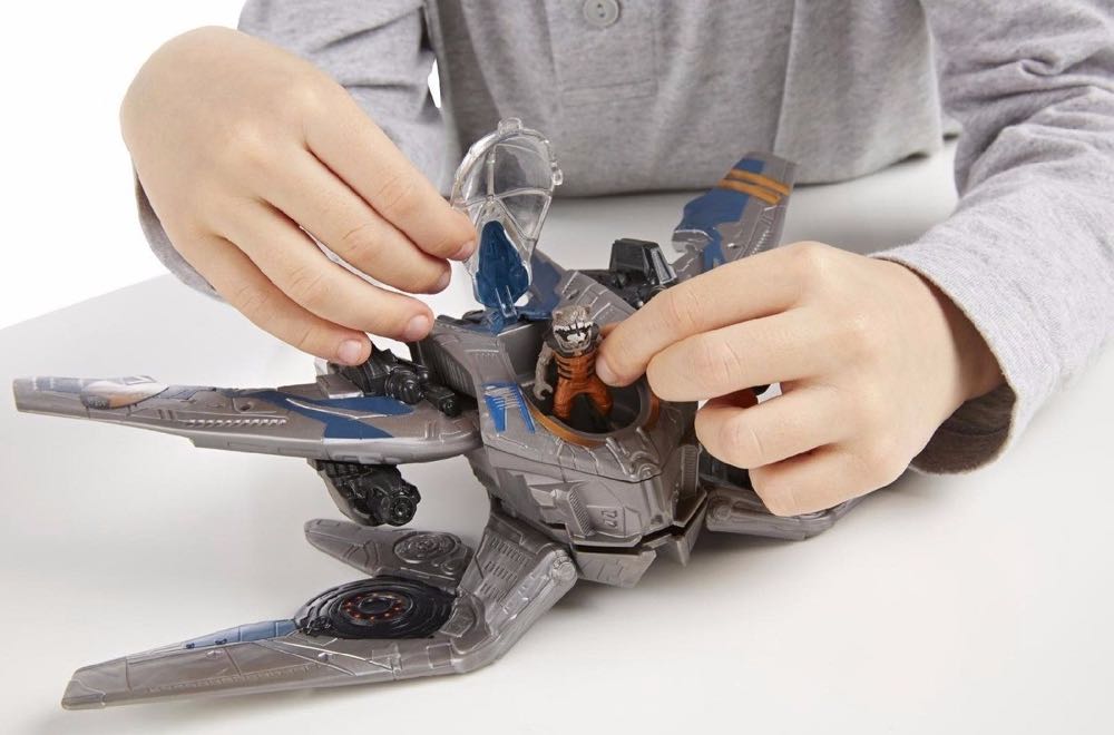 Rocket Raccoon Warbird - Hasbro (Guardians Of The Galaxy) action figure collectible [Barcode 653569961918] - Main Image 4