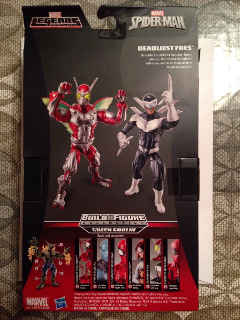 Boomerang (Green Goblin) - Hasbro (Marvel Legends (BAF - Green Goblin)) action figure collectible [Barcode 653569964605] - Main Image 2