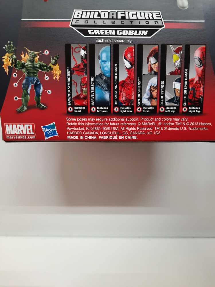 Boomerang (Green Goblin) - Hasbro (Marvel Legends (BAF - Green Goblin)) action figure collectible [Barcode 653569964605] - Main Image 3