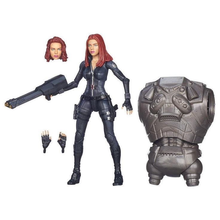 Black Widow - Hasbro (Marvel Legends Mandroid BAF Series) action figure collectible [Barcode 653569968955] - Main Image 3