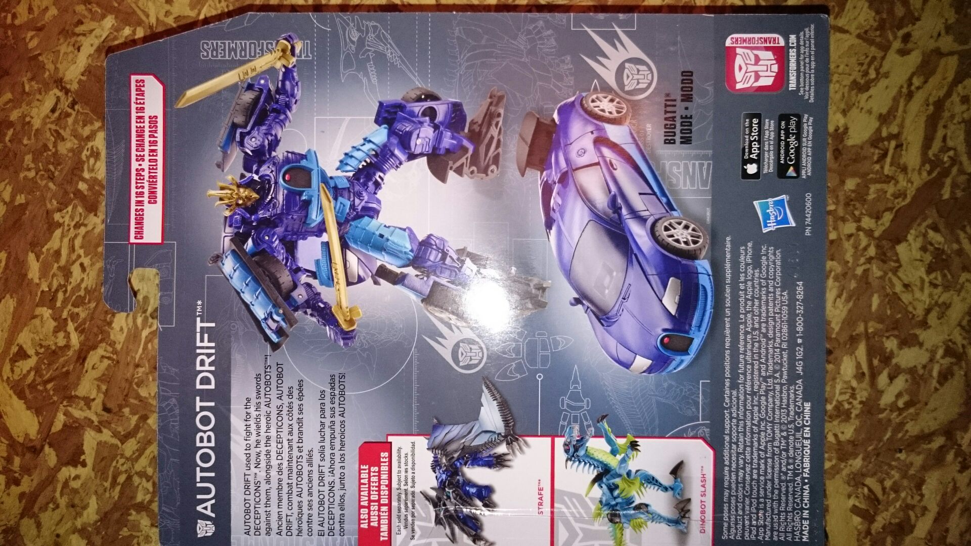 Autobot Drift  (Transformers Generations) action figure collectible [Barcode 653569969464] - Main Image 2