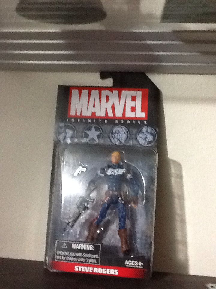 Marvel Infinite Series: Steve Rogers - Hasbro (Marvel Infinite Series Wave 2) action figure collectible [Barcode 653569969631] - Main Image 2