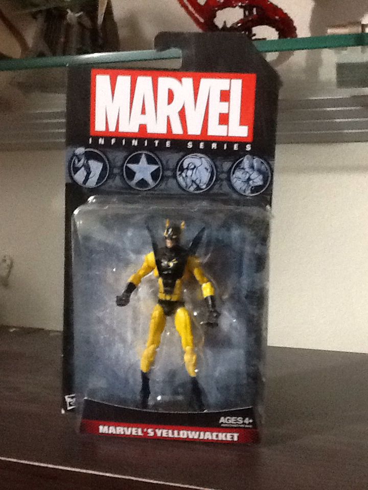 Loose Marvel - Avengers - Yellowjacket - Hasbro (Marvel Infinite Series) action figure collectible [Barcode 653569969648] - Main Image 2