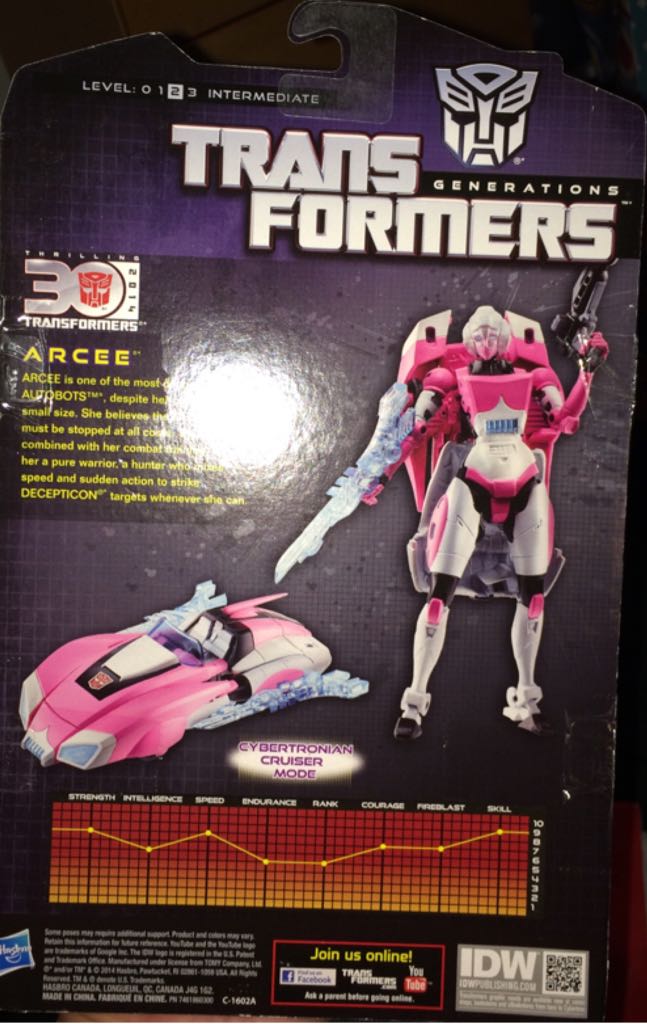 ARCEE - Hasbro (Deluxe Class) action figure collectible [Barcode 653569971047] - Main Image 2