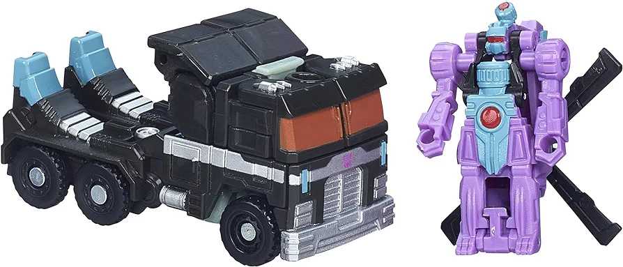 Nemesis Prime & Spinister - Hasbro (Transformers: Thrilling 30) action figure collectible [Barcode 653569971207] - Main Image 3