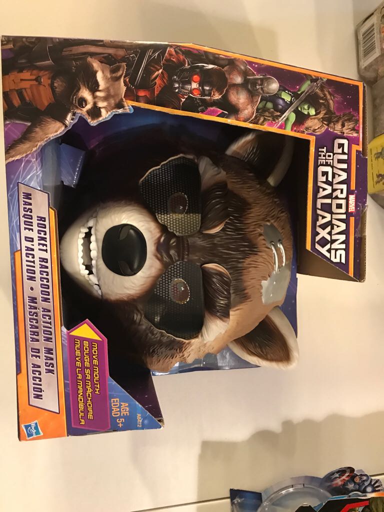 Guardians Of The Galaxy - Rocket Raccoon Action Mask  action figure collectible [Barcode 653569971368] - Main Image 1