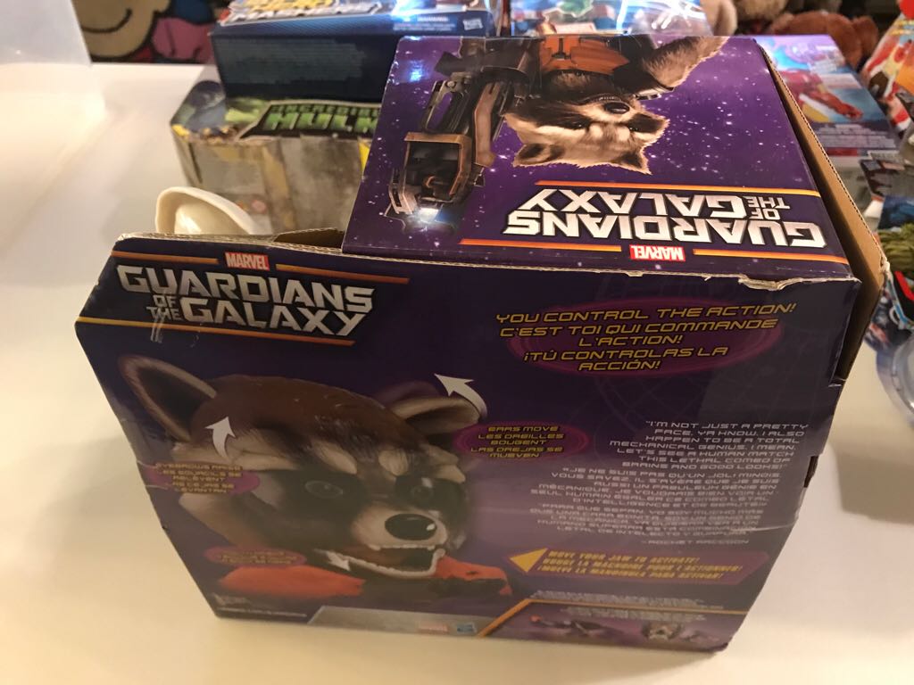 Guardians Of The Galaxy - Rocket Raccoon Action Mask  action figure collectible [Barcode 653569971368] - Main Image 2