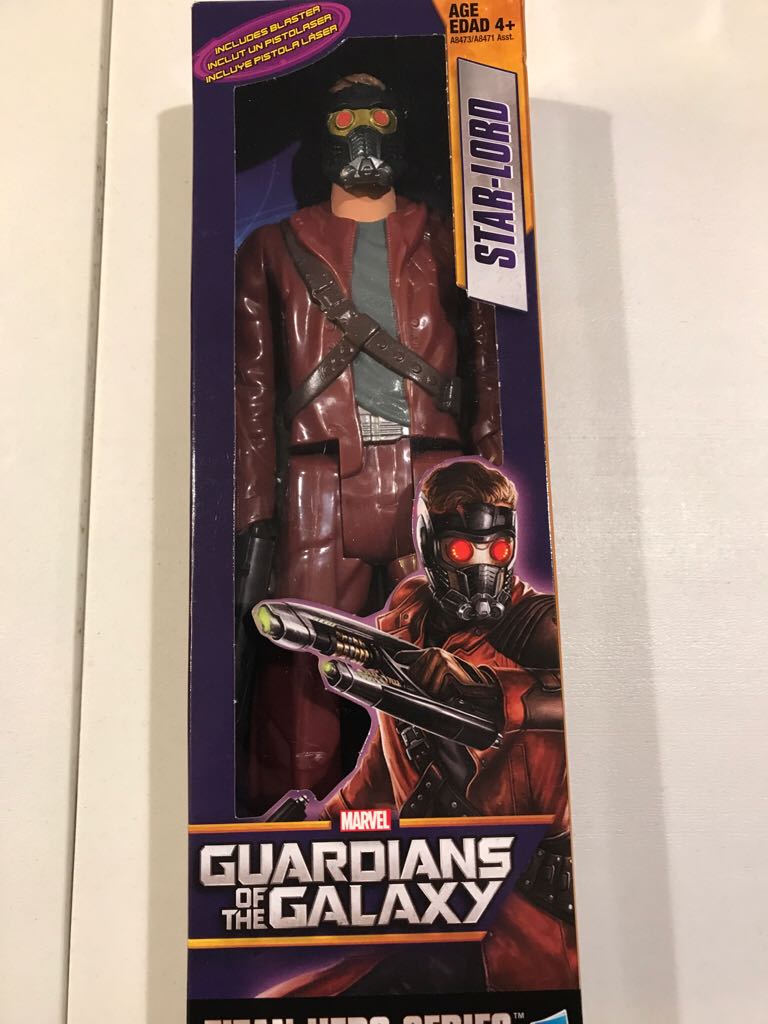 Marvel Legends Titan Hero Series Guardians Of The Galaxy Star Lord  action figure collectible [Barcode 653569971542] - Main Image 1