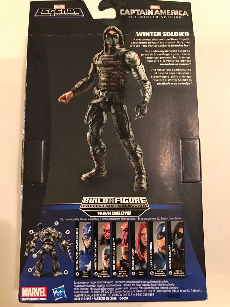 Winter Soldier  action figure collectible [Barcode 653569974949] - Main Image 2