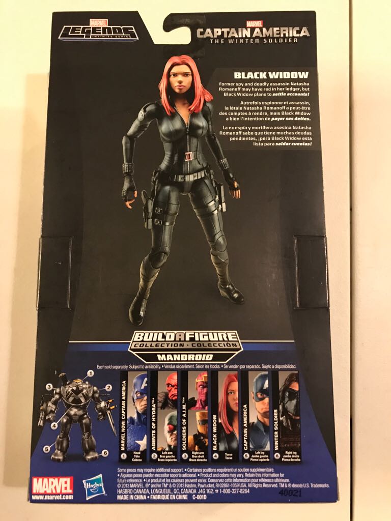 Black Widow - Hasbro (Marvel Legends) (Hasbro (Marvel Legends)) action figure collectible [Barcode 653569974987] - Main Image 2