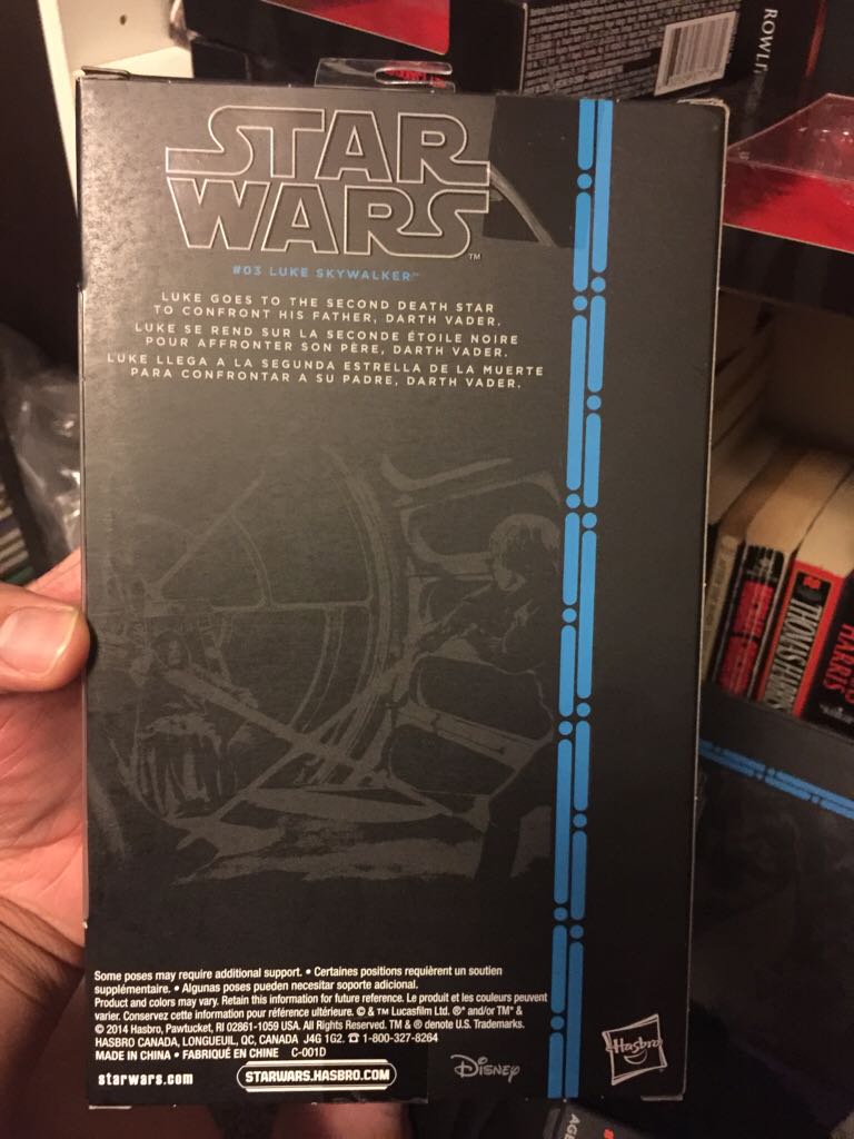 Luke Skywalker (Jedi Knight) - Hasbro (Blue Wave 2014-2015) action figure collectible [Barcode 653569982838] - Main Image 2