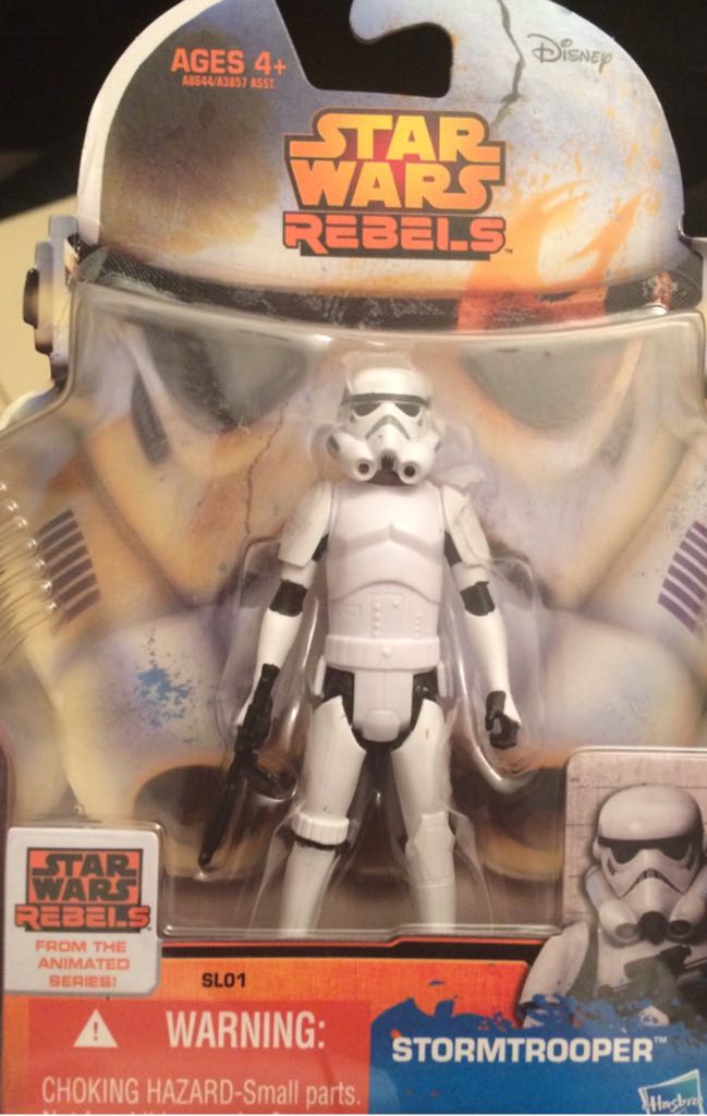 SL01 Stormtrooper - Hasbro (2014 Rebels Saga Legends) action figure collectible [Barcode 653569987505] - Main Image 1