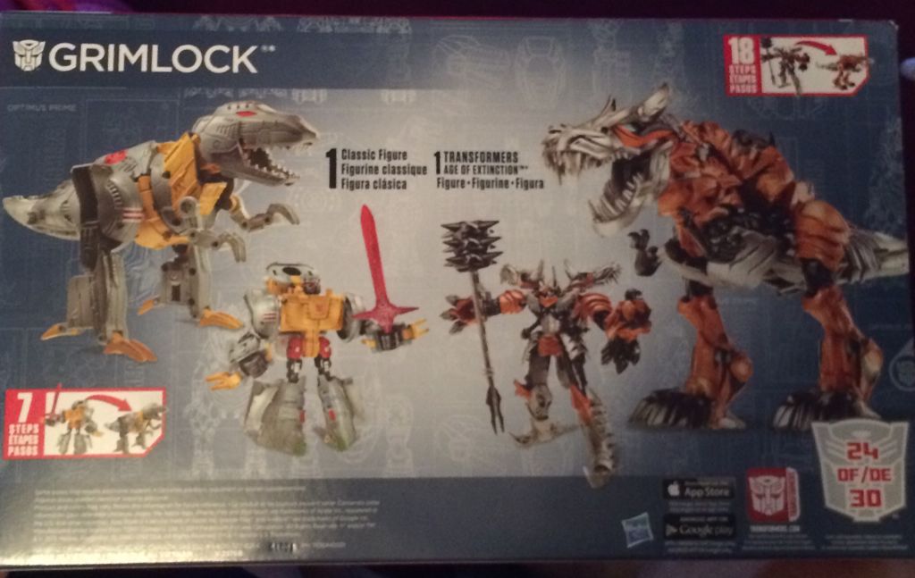 GRIMLOCK - Hasbro (Transformers: Age Of Extinction) action figure collectible [Barcode 653569987895] - Main Image 2