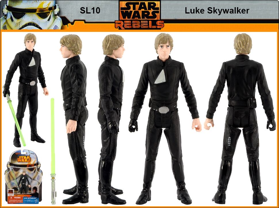 Luke Skywalker - Hasbro (24 - Rebels) action figure collectible [Barcode 653569988212] - Main Image 1