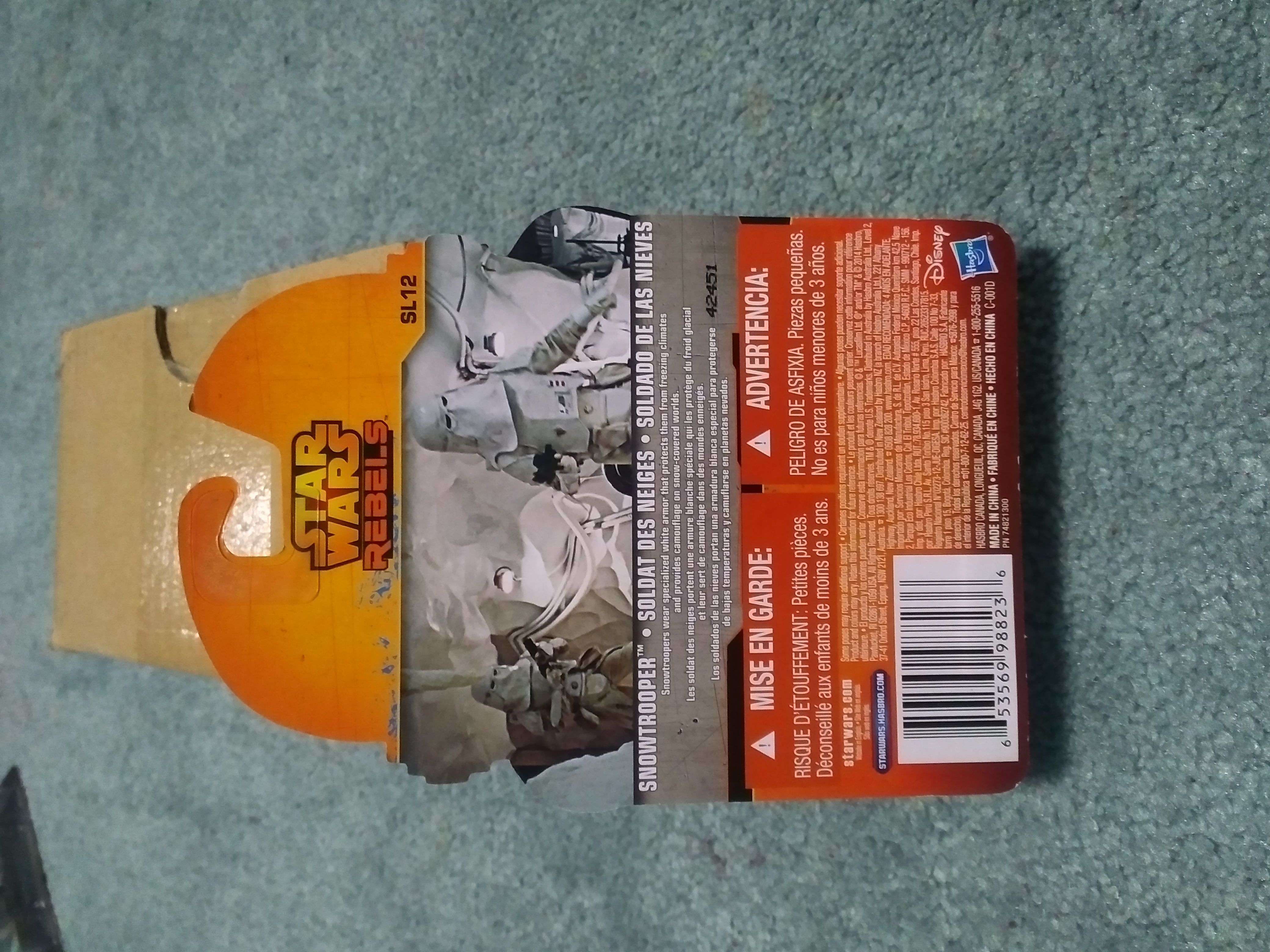 Snowtrooper - Disney Hasbro (Star Wars Rebels) action figure collectible [Barcode 653569988236] - Main Image 2