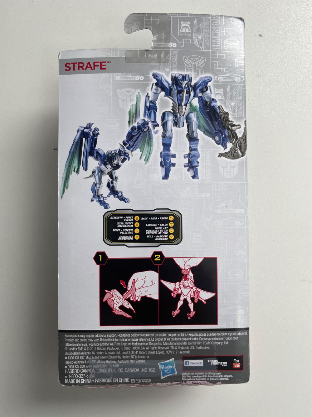 Strafe - Hasbro (Transformers: Market Six) action figure collectible [Barcode 653569990161] - Main Image 2