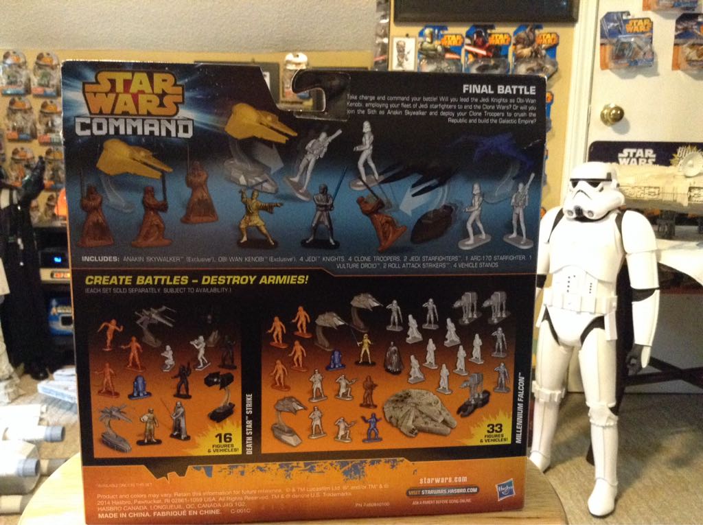 Star Wars Command Final Battle RP Game - Hasbro (Star Wars Revenge of the Sith) action figure collectible [Barcode 653569991670] - Main Image 2