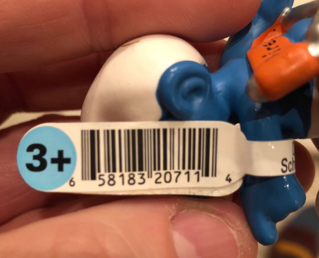 Smurfs: Director Smurf - Schleich (Smurfs) action figure collectible [Barcode 658183207114] - Main Image 2
